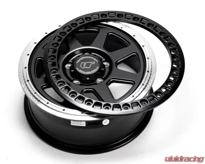 VR Forged D15 Wheel Beadlock Matte Black 15x6.0 +38mm 5x114.3 - VR-D15-1560-38-51143-MBLK