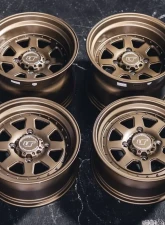 VR Forged D15 Wheel Set for Dunes Polaris RZR 15x7 15x10 Satin Bronze                                     - VRF-D15-RZR-STG-SBZ - Image 7