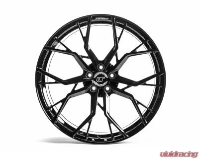 VR Forged D05 Wheel Gloss Black 22x10.5 +19mm 5x112 - VR-D05-22105-19-5112-GBLK