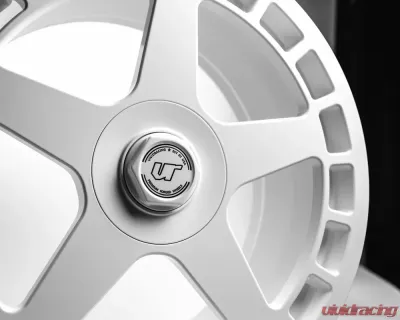 VR Forged D12-R Wheel Set Porsche Taycan | Audi e-Tron GT 21x9.5 21x10.5 Gloss White - VRF-D12R-TAY-GWHT