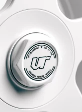 VR Forged D12-R Wheel Set Porsche Taycan | Audi e-Tron GT 21x9.5 21x10.5 Gloss White                                     - VRF-D12R-TAY-GWHT - Image 5