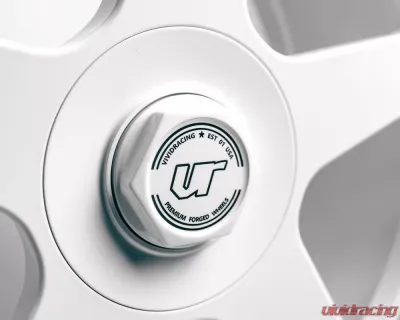 VR Forged D12-R Wheel Set Porsche Taycan | Audi e-Tron GT 21x9.5 21x10.5 Gloss White - VRF-D12R-TAY-GWHT