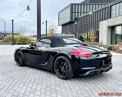 VR Forged D03-R Wheel Set Porsche 987 | 981 | 718 Boxster Cayman 20x8.5 20x10 Gloss Black - VRF-D03R-718-20-GBLK