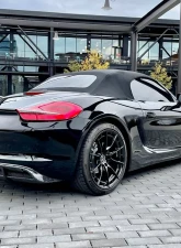 VR Forged D03-R Wheel Set Porsche 987 | 981 | 718 Boxster Cayman 20x8.5 20x10 Gloss Black                                     - VRF-D03R-718-20-GBLK - Image 9