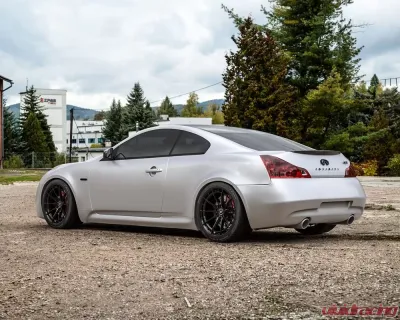 VR Forged D03-R Wheel Set Infiniti G37 19x9.5 19x10.5 Gloss Black - VRF-D03R-G37-GBLK