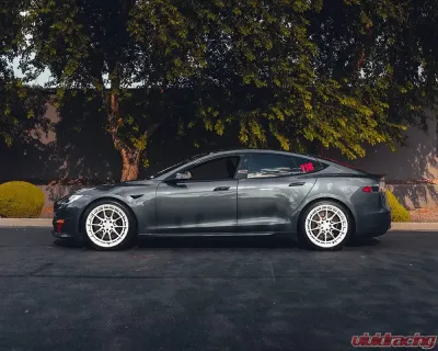 VR Forged D03-R Wheel Set Tesla Model S Plaid 21x9.5 21x10.5 5x120 - Custom Configuration - VRF-D03R-TESPD-21