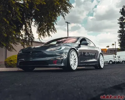 VR Forged D03-R Wheel Set Tesla Model S Plaid 21x9.5 21x10.5 5x120 - Custom Configuration - VRF-D03R-TESPD-21