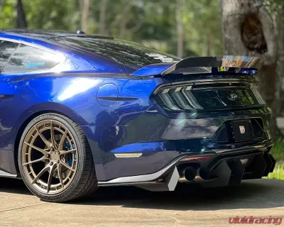 VR Forged D03-R Wheel Set Ford Mustang S550 S650 20x10 20x11 Satin Bronze - VRF-D03R-S550-20-SBZ