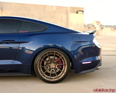 VR Forged D03-R Wheel Set Ford Mustang S550 S650 20x10 20x11 Satin Bronze - VRF-D03R-S550-20-SBZ