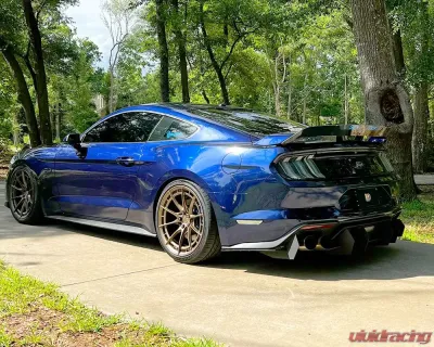 VR Forged D03-R Wheel Set Ford Mustang S550 S650 20x10 20x11 Satin Bronze - VRF-D03R-S550-20-SBZ