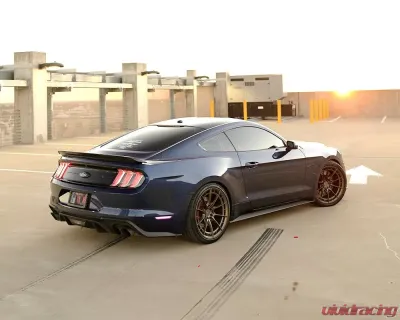 VR Forged D03-R Wheel Set Ford Mustang S550 S650 20x10 20x11 Satin Bronze - VRF-D03R-S550-20-SBZ