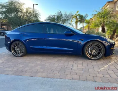 VR Forged D03-R Wheel Set Tesla Model 3 | Model Y 20x9.0 Satin Bronze - VRF-D03R-TES3-SBZ
