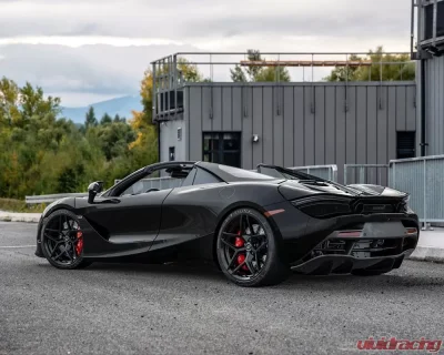 VR Forged D04 Wheel Set McLaren 720S | 765 LT | GT 20x9.0 21x12 Gloss Black - VRF-D04-720-GBLK