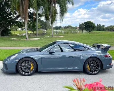 VR Forged D04 Wheel Set Porsche 991 GT3 | Turbo | GTS 20x9.0 20x12 Centerlock Gunmetal - VRF-D04-991GT3-GM