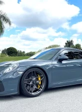VR Forged D04 Wheel Set Porsche 991 GT3 | Turbo | GTS 20x9.0 20x12 Centerlock Gunmetal                                     - VRF-D04-991GT3-GM - Image 6