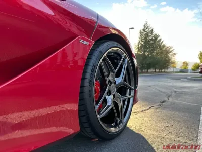 VR Forged D04 Wheel Hyper Black 20x9.0 +32mm 5x112 - VR-D04-2090-32-5112-HBLK