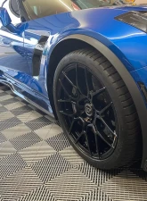VR Forged D09 Wheel Set Corvette C6 C7 Z06 19x10 20x12.5 Gloss Black                                     - VRF-D09-C7Z06-GBLK - Image 10