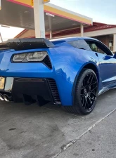 VR Forged D09 Wheel Set Corvette C6 C7 Z06 19x10 20x12.5 Gloss Black                                     - VRF-D09-C7Z06-GBLK - Image 7