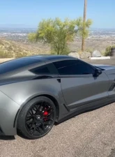 VR Forged D09 Wheel Set Corvette C6 C7 Z06 19x10 20x12.5 Gloss Black                                     - VRF-D09-C7Z06-GBLK - Image 11