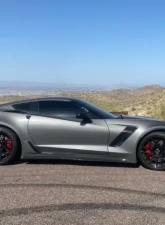 VR Forged D09 Wheel Set Corvette C6 C7 Z06 19x10 20x12.5 Gloss Black                                     - VRF-D09-C7Z06-GBLK - Image 12