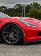 VR Forged D09 Wheel Set Corvette C6 C7 Z06 19x10 20x12.5 Gloss Black                                     - VRF-D09-C7Z06-GBLK - Image 17