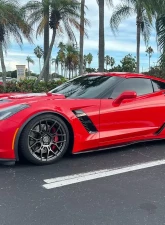 VR Forged D09 Wheel Set Corvette C6 C7 Z06 19x10 20x12.5 Gloss Black                                     - VRF-D09-C7Z06-GBLK - Image 18