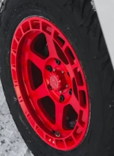 VR Forged D14 Wheel Satin Red 17x8.5 -8mm 6x139.7                                     - VR-D14-1785--8-61397-SRD - Image 9