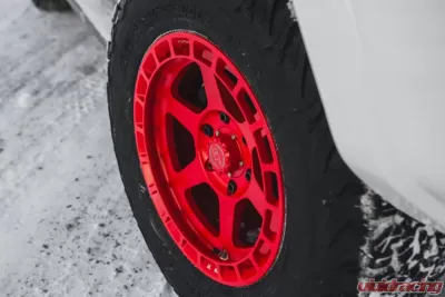 VR Forged D14 Wheel Satin Red 17x8.5 -8mm 6x139.7 - VR-D14-1785--8-61397-SRD