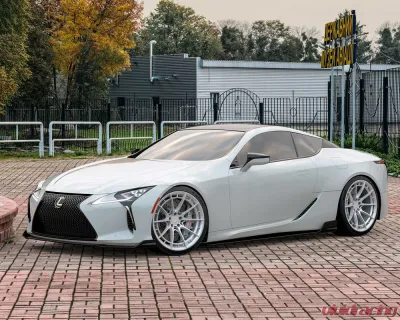 VR Forged D03-R Wheel Set Lexus LC500 20x9.5 20x11 Brushed - VRF-D03R-LC500-BRS