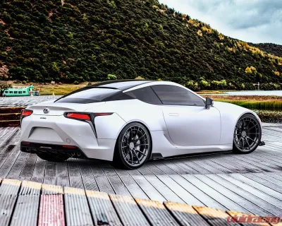 VR Forged D03-R Wheel Set Lexus LC500 20x9.5 20x11 Gunmetal - VRF-D03R-LC500-GM