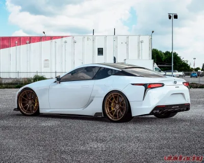 VR Forged D03-R Wheel Set Lexus LC500 20x9.5 20x11 Satin Bronze - VRF-D03R-LC500-SBZ