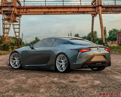 VR Forged D04 Wheel Set Lexus LC500 20x9.5 20x11 Brushed - VRF-D04-LC500-BRS
