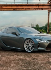 VR Forged D04 Wheel Set Lexus LC500 20x9.5 20x11 Brushed                                     - VRF-D04-LC500-BRS - Image 4