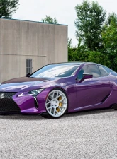 VR Forged D09 Wheel Set Lexus LC500 20x9.5 20x11 Brushed                                     - VRF-D09-LC500-BRS - Image 4