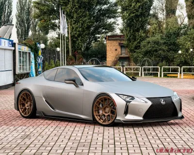 VR Forged D09 Wheel Set Lexus LC500 20x9.5 20x11 Satin Bronze - VRF-D09-LC500-SBZ