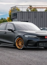 VR Forged D03-R Wheel Set Honda Civic Type-R FK8 | FL5 18x9.5 Brushed Gold                                     - VRF-D03R-CTR-BRSG - Image 16