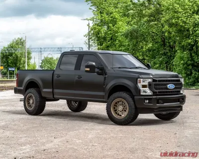 VR Forged D02 Wheel Set Ford F250 | F350 18x9 Satin Bronze - VRF-D02-18-F250-SBZ
