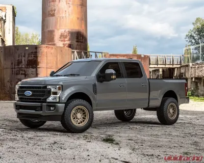 VR Forged D02 Wheel Set Ford F250 | F350 18x9 Satin Bronze - VRF-D02-18-F250-SBZ