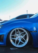 VR Forged D04 Wheel Set Subaru WRX Hatch 18x9.5 Brushed                                     - VRF-D04-WRX-BRS - Image 8