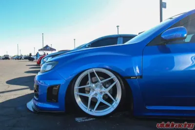 VR Forged D04 Wheel Set Subaru WRX Hatch 18x9.5 Brushed - VRF-D04-WRX-BRS