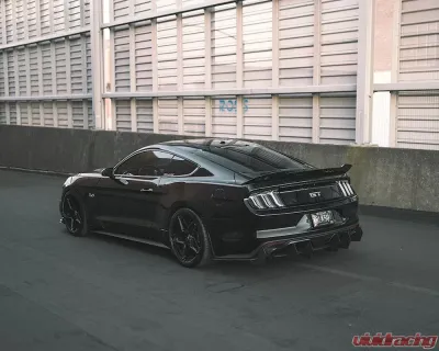 VR Forged D04 Wheel Set Ford Mustang S550 19x10 19x11 Gloss Black - VRF-D04-S550-GBLK