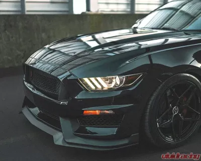 VR Forged D04 Wheel Set Ford Mustang S550 19x10 19x11 Gloss Black - VRF-D04-S550-GBLK