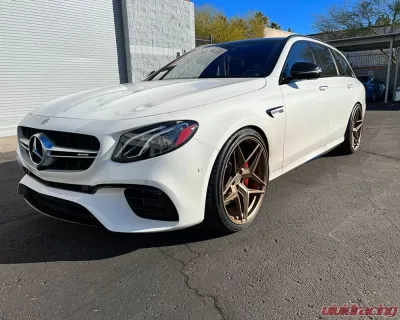 VR Forged D04 Wheel Set Mercedes E63s Wagon 21x10 21x11 5x112 - Custom Configuration - VRF-D04-E63S-21