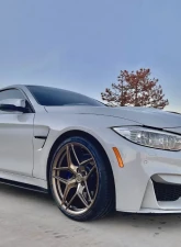 VR Forged D04 Wheel Set BMW M3 M4 F8x 20x9.5 20x11 Satin Bronze                                     - VRF-D04-F8X-SBZ - Image 6