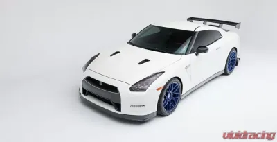 VR Forged D09 Wheel Set Nissan GT-R 20x10 20x12 Dark Blue - VRF-D09-GTR-DBL