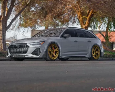 VR Forged D12-R Wheel Set Audi RS6 | Audi RS7 C8 22x10.5 Satin Bronze - VRF-D12R-RS6-SBZ