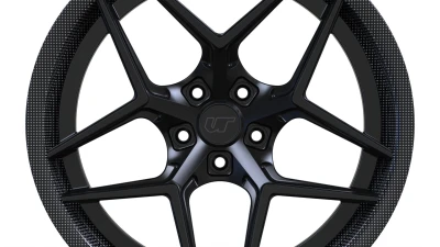 VR Forged x Dymag Carbon Fiber D04 Custom 2pc Wheels                                     - VRF-D04-CF-WHL - Image 2