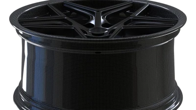 VR Forged x Dymag Carbon Fiber D04 Custom 2pc Wheels                                     - VRF-D04-CF-WHL - Image 3