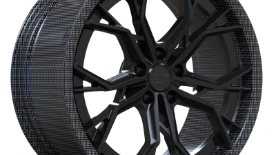 VR Forged x Dymag Carbon Fiber D05 Custom 2pc Wheels                                     - VRF-D05-CF-WHL - Image 10