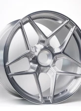 VR Forged D04 Wheel Brushed 21x11.5 +58mm Centerlock                                     - VR-D04-21115-58-CLK-BRS - Image 3